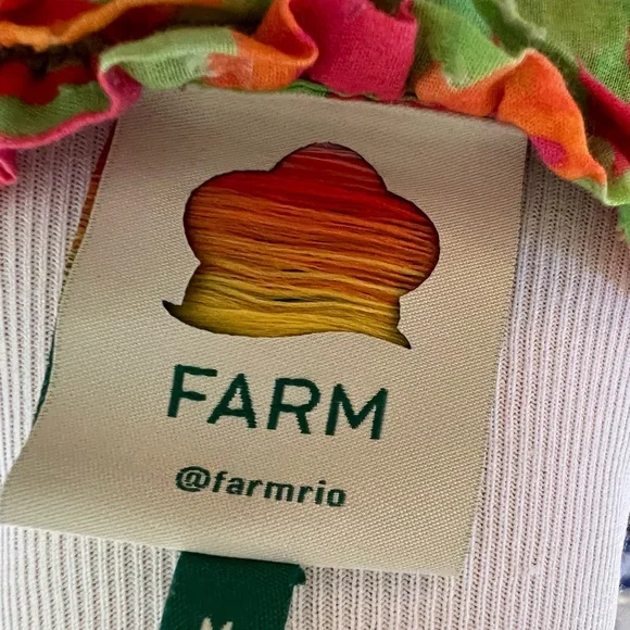 Farm Rio Fruit Brush Mini Dress - Picture 5 of 10